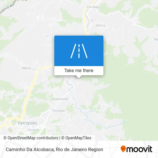 Caminho Da Alcobaca map
