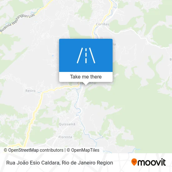 Rua João Esio Caldara map