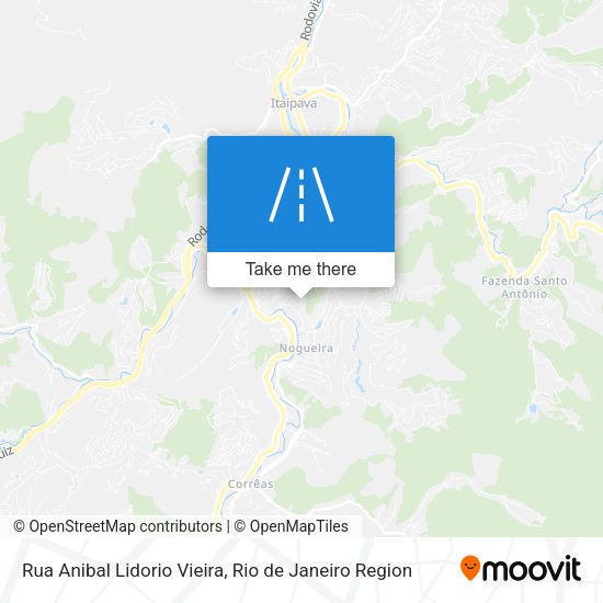 Rua Anibal Lidorio Vieira map