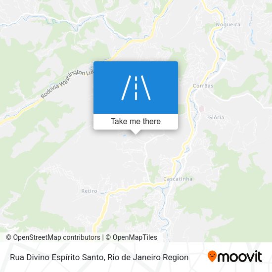 Rua Divino Espírito Santo map