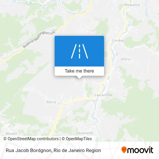 Rua Jacob Bordgnon map
