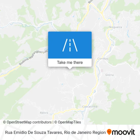 Rua Emidio De Souza Tavares map
