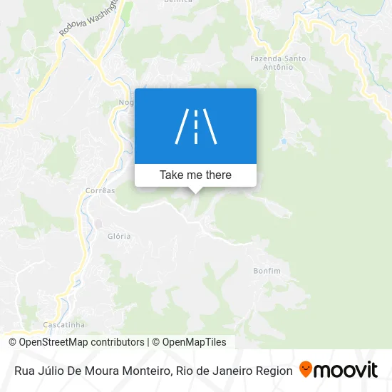 Rua Júlio De Moura Monteiro map
