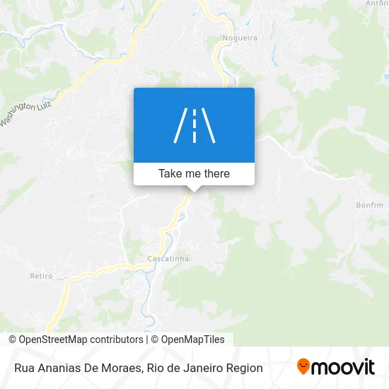 Rua Ananias De Moraes map