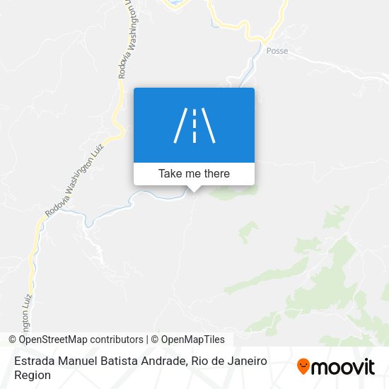 Estrada Manuel Batista Andrade map