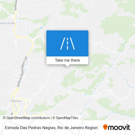 Estrada Das Pedras Negras map
