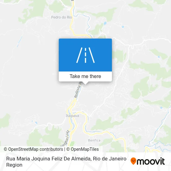 Rua Maria Joquina Feliz De Almeida map