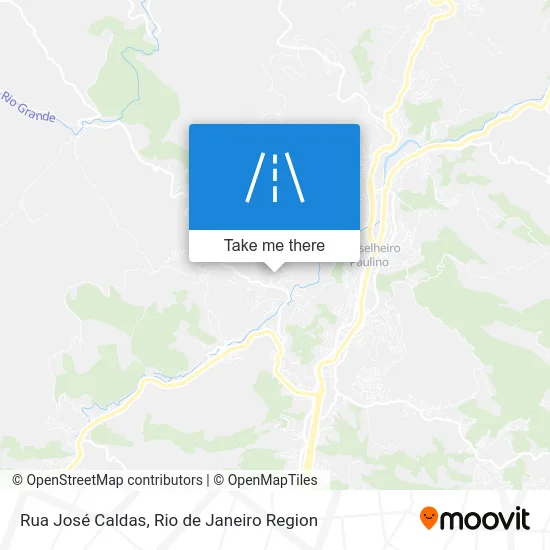 Rua José Caldas map