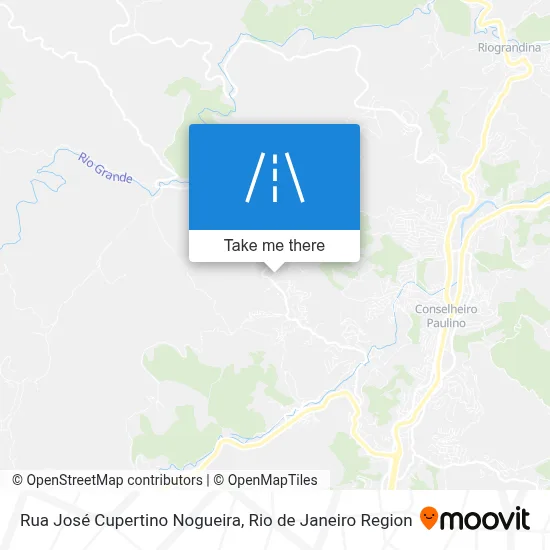 Rua José Cupertino Nogueira map