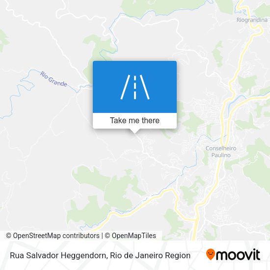 Rua Salvador Heggendorn map