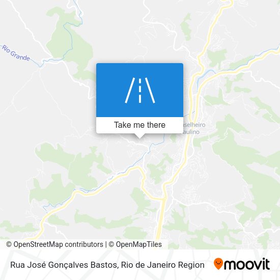 Rua José Gonçalves Bastos map