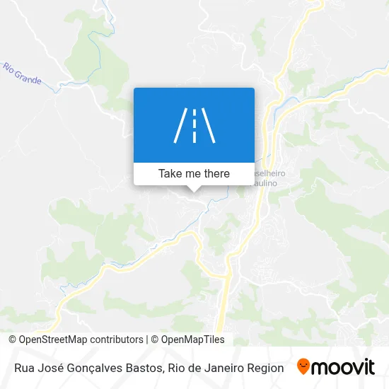 Rua José Gonçalves Bastos map