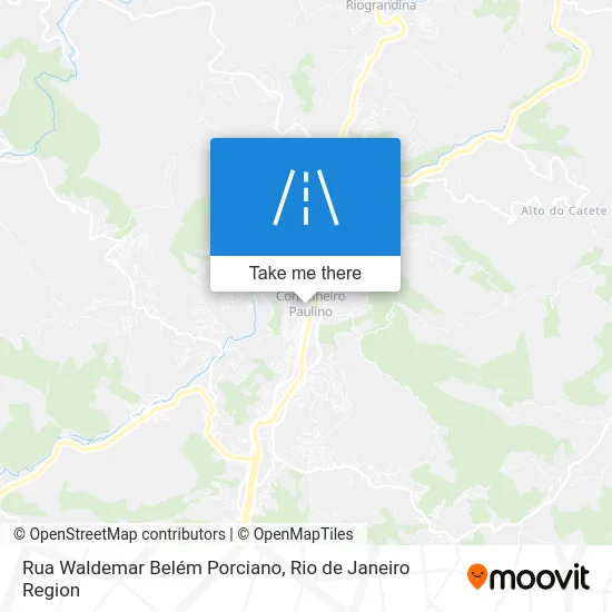 Rua Waldemar Belém Porciano map