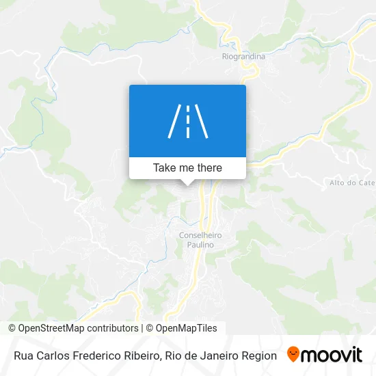 Rua Carlos Frederico Ribeiro map