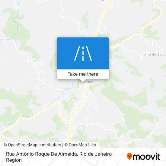 Rua Antônio Roque De Almeida map