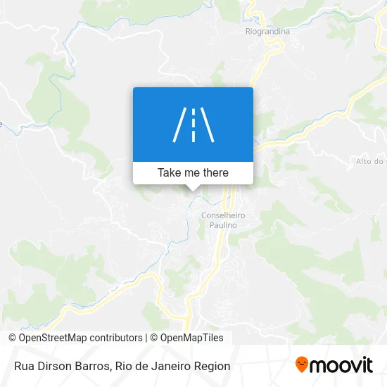 Rua Dirson Barros map