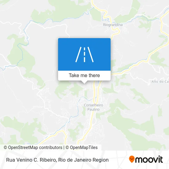 Rua Venino C. Ribeiro map