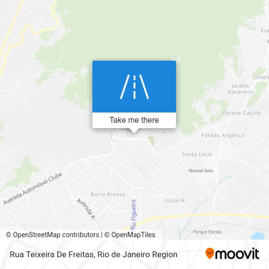 Rua Teixeira De Freitas map