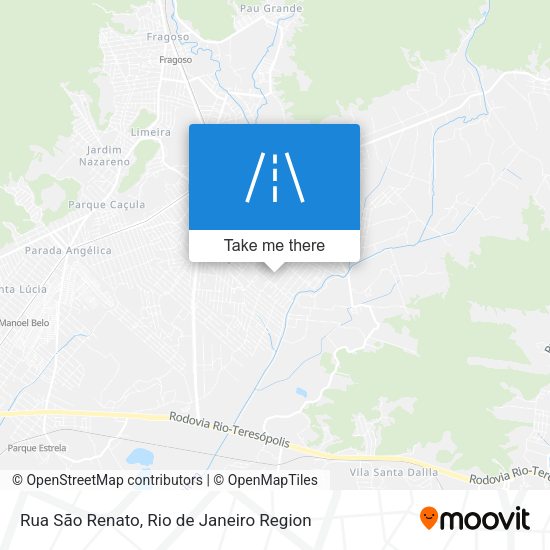 Rua São Renato map