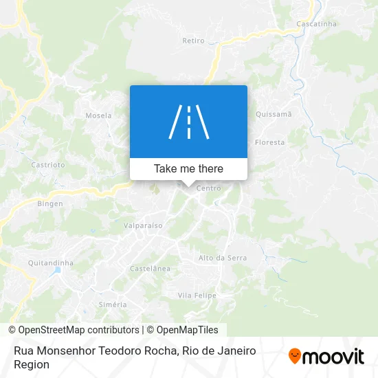 Rua Monsenhor Teodoro Rocha map