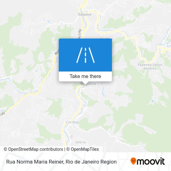 Rua Norma Maria Reiner map