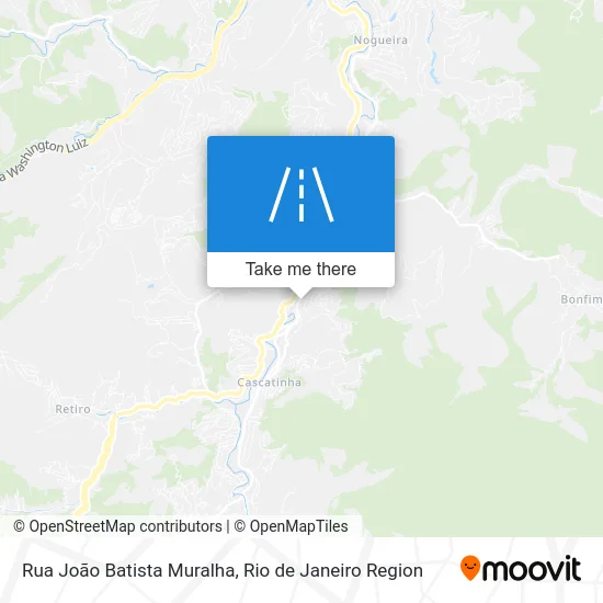 Rua João Batista Muralha map