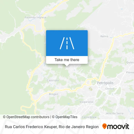Rua Carlos Frederico Keuper map