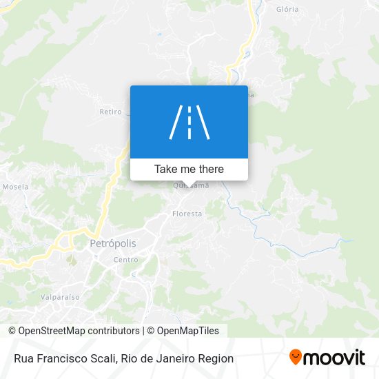 Rua Francisco Scali map