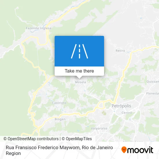 Rua Fransisco Frederico Maywom map