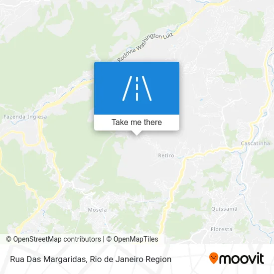 Rua Das Margaridas map