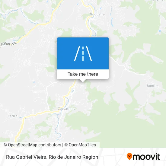 Rua Gabriel Vieira map