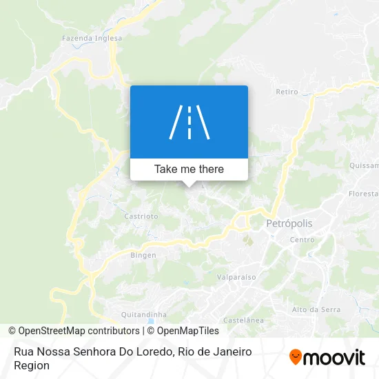 Rua Nossa Senhora Do Loredo map