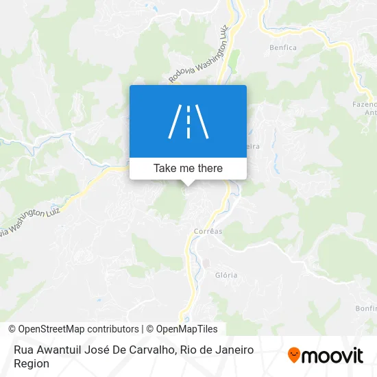 Rua Awantuil José De Carvalho map