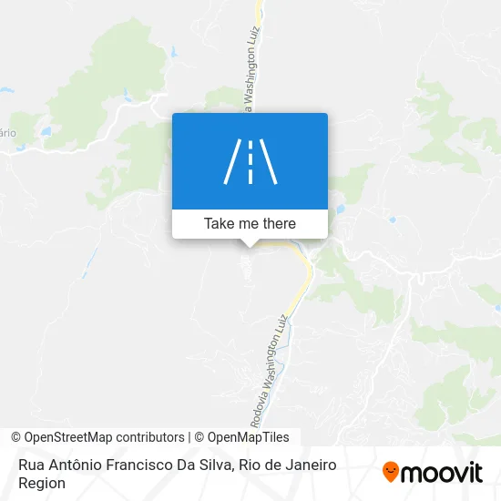 Rua Antônio Francisco Da Silva map