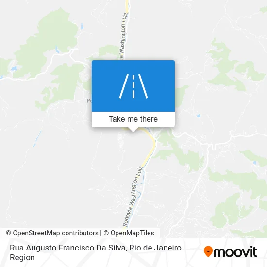 Rua Augusto Francisco Da Silva map