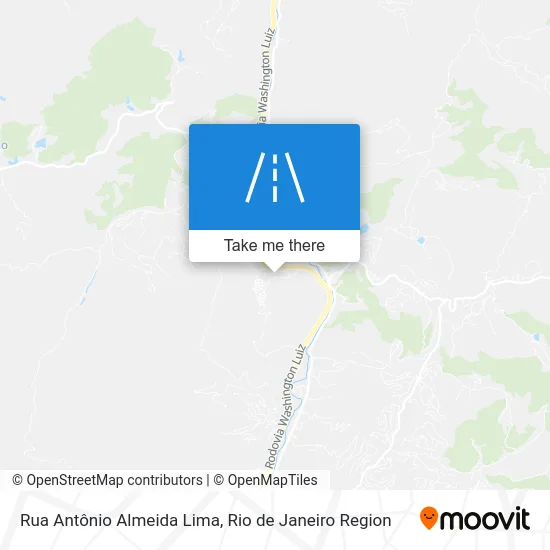 Rua Antônio Almeida Lima map