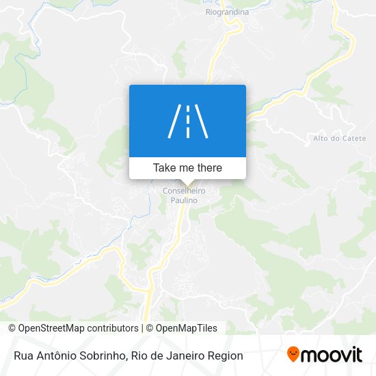 Rua Antônio Sobrinho map