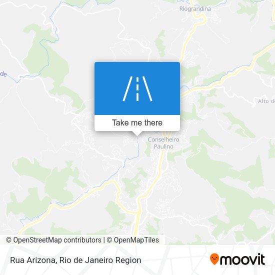 Rua Arizona map