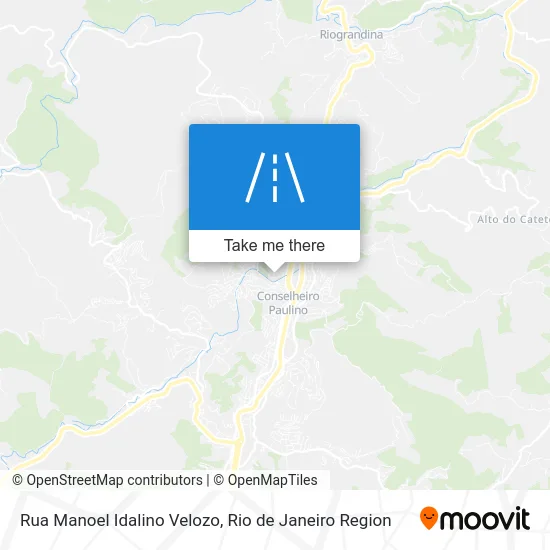 Rua Manoel Idalino Velozo map