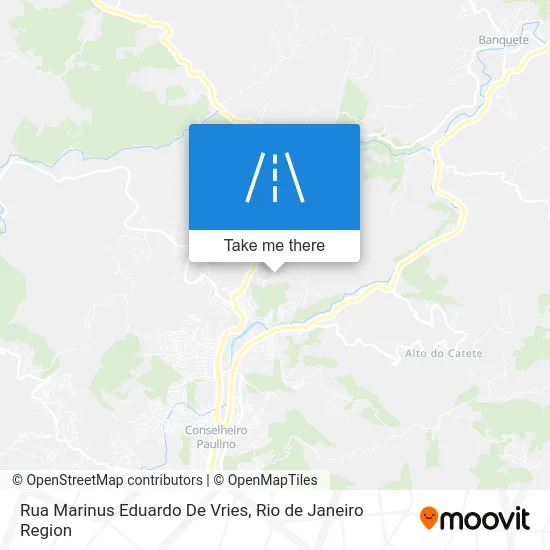 Rua Marinus Eduardo De Vries map