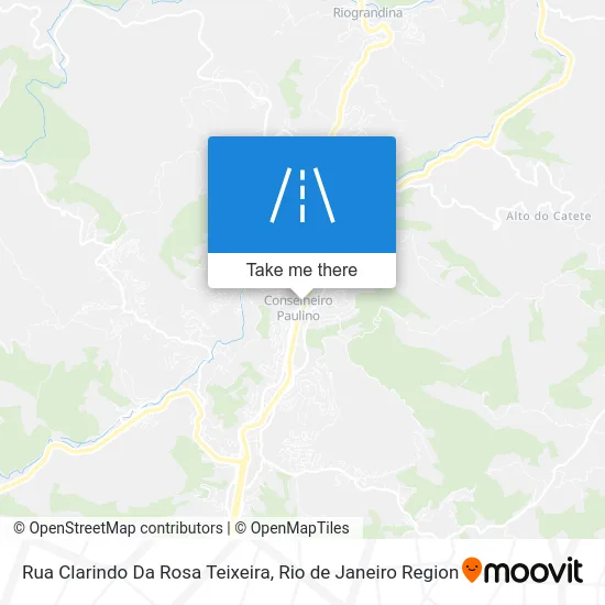 Rua Clarindo Da Rosa Teixeira map