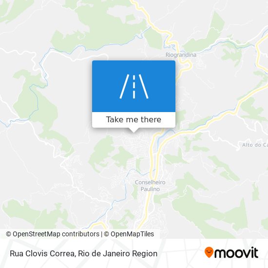 Rua Clovis Correa map