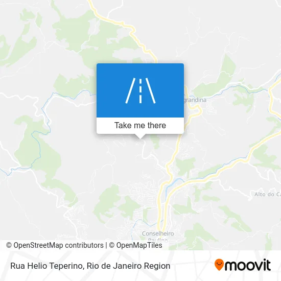 Rua Helio Teperino map