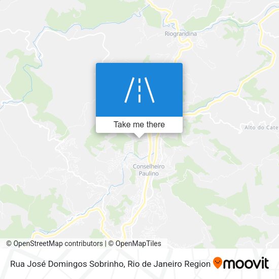 Rua José Domingos Sobrinho map