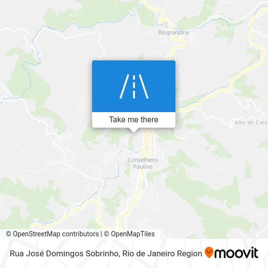 Rua José Domingos Sobrinho map