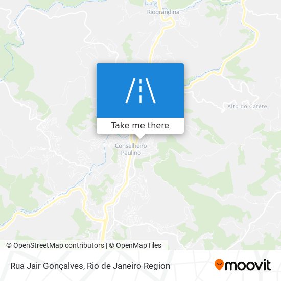 Rua Jair Gonçalves map