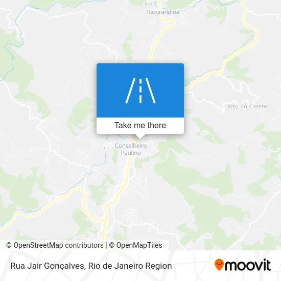Rua Jair Gonçalves map