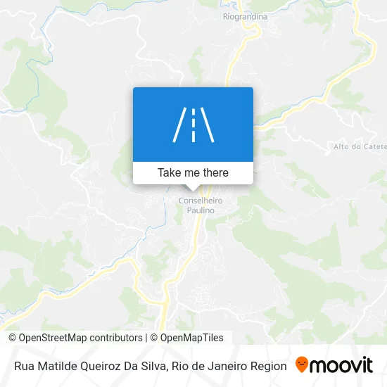 Rua Matilde Queiroz Da Silva map