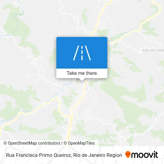 Rua Francisca Primo Queiroz map