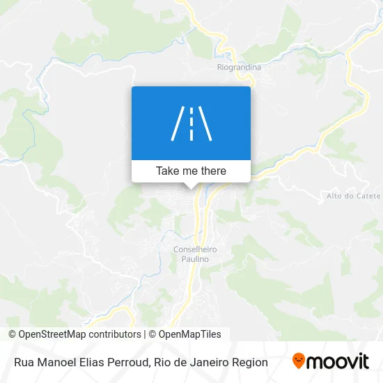 Rua Manoel Elias Perroud map